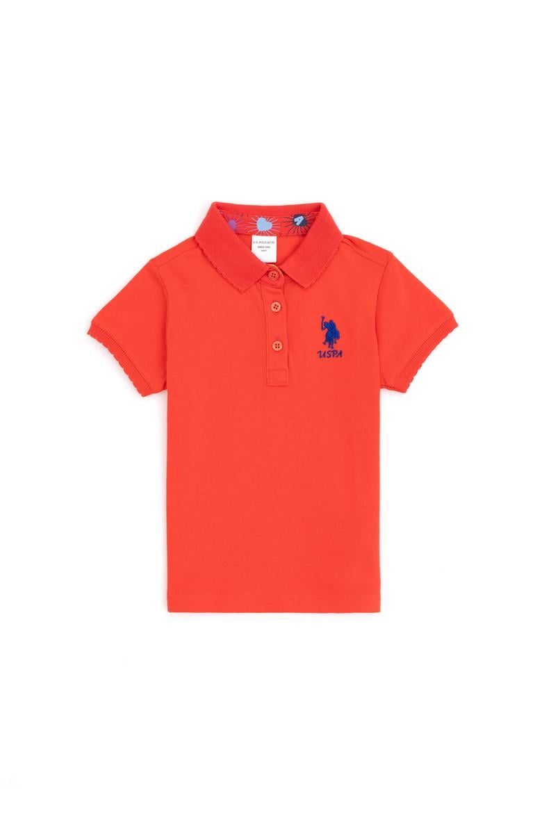 Kız Bebek Kırmızı Basic Tişört