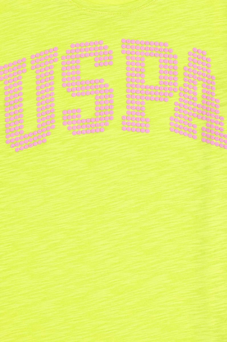 Kız Çocuk Fıstık Yeşili Tişört