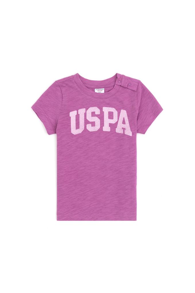 Kız Bebek Menekşe Basic Tişört