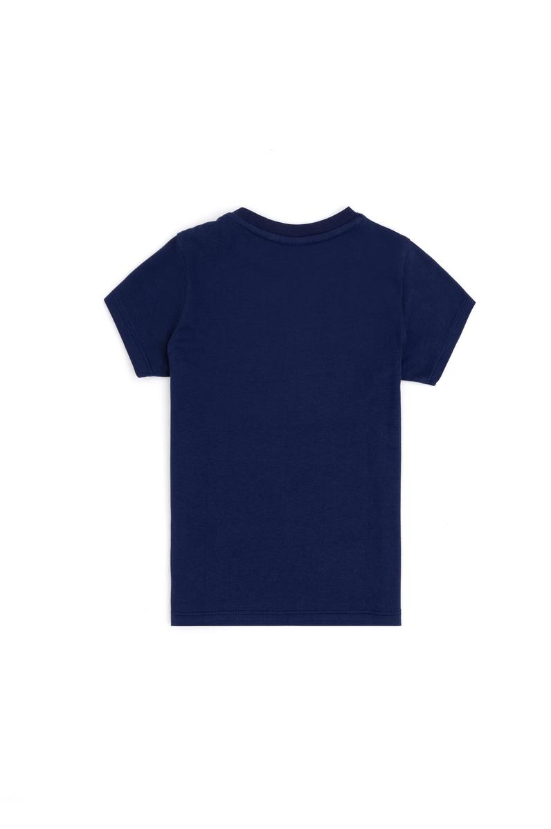 Erkek Bebek Lacivert Bisiklet Yaka Tişört
