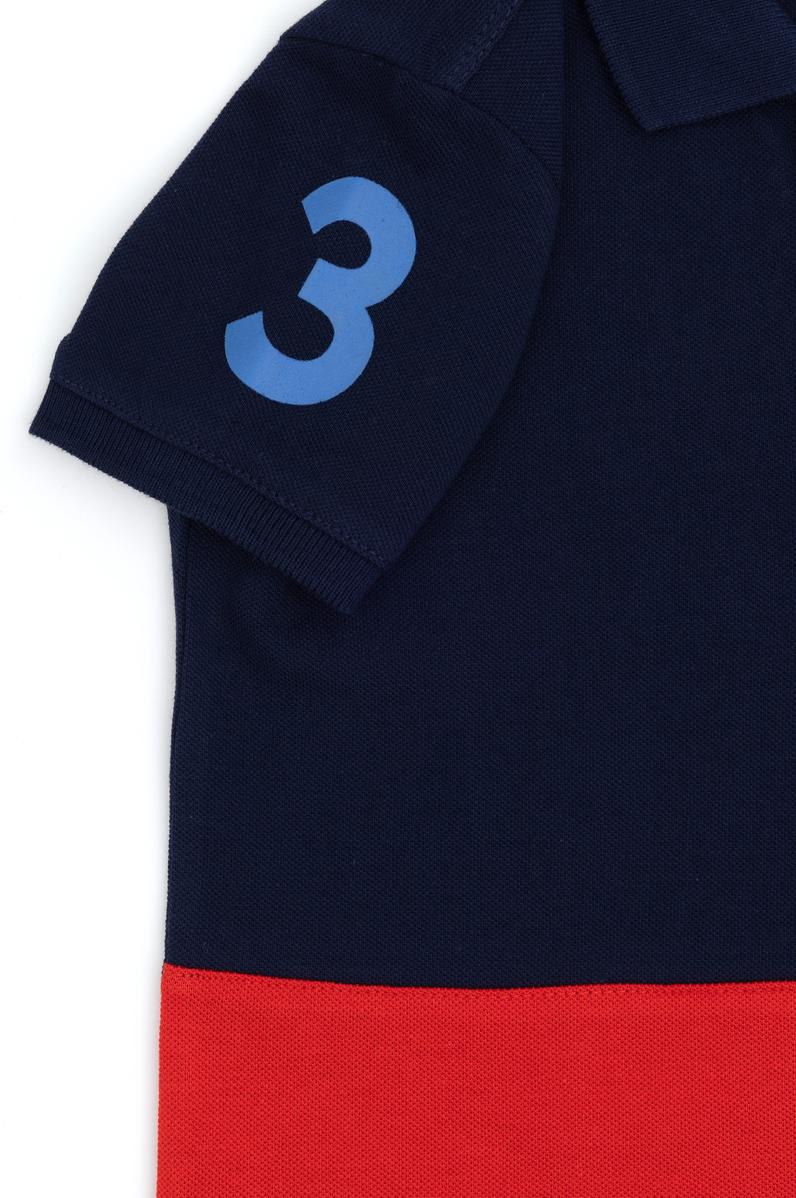 Erkek Çocuk Lacivert Polo Yaka Tişört