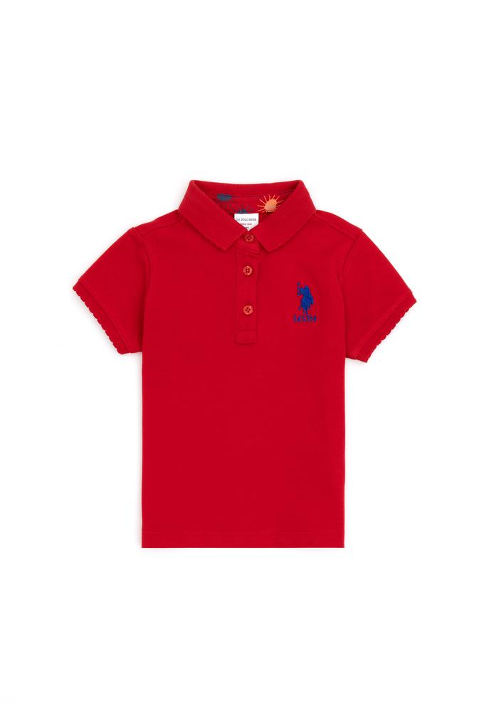 Kız Bebek Kırmızı Basic Tişört