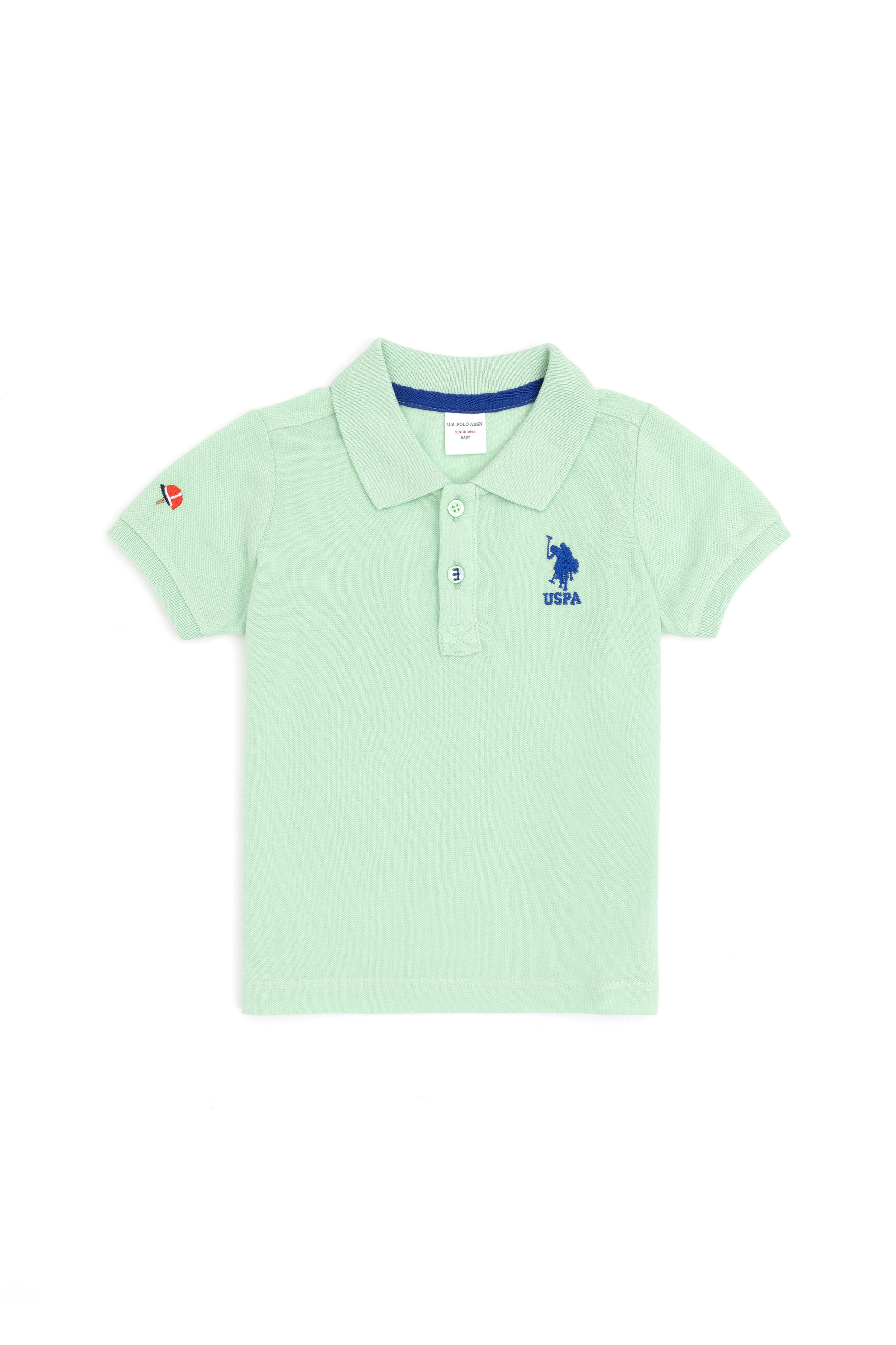 Erkek Bebek Mint Basic Tişört