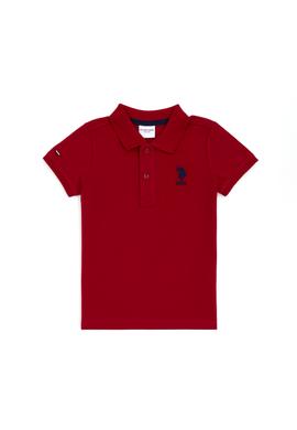 Erkek Çocuk Bordo Basic Tişört - 50249283286