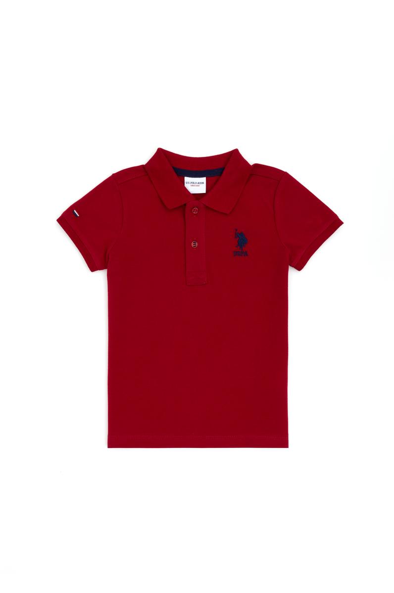 Erkek Çocuk Bordo Basic Tişört