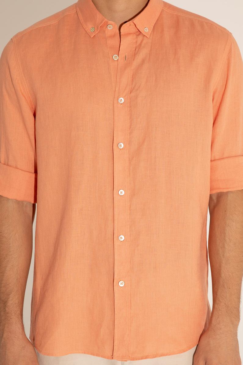 Somon Unisex Keten Gömlek