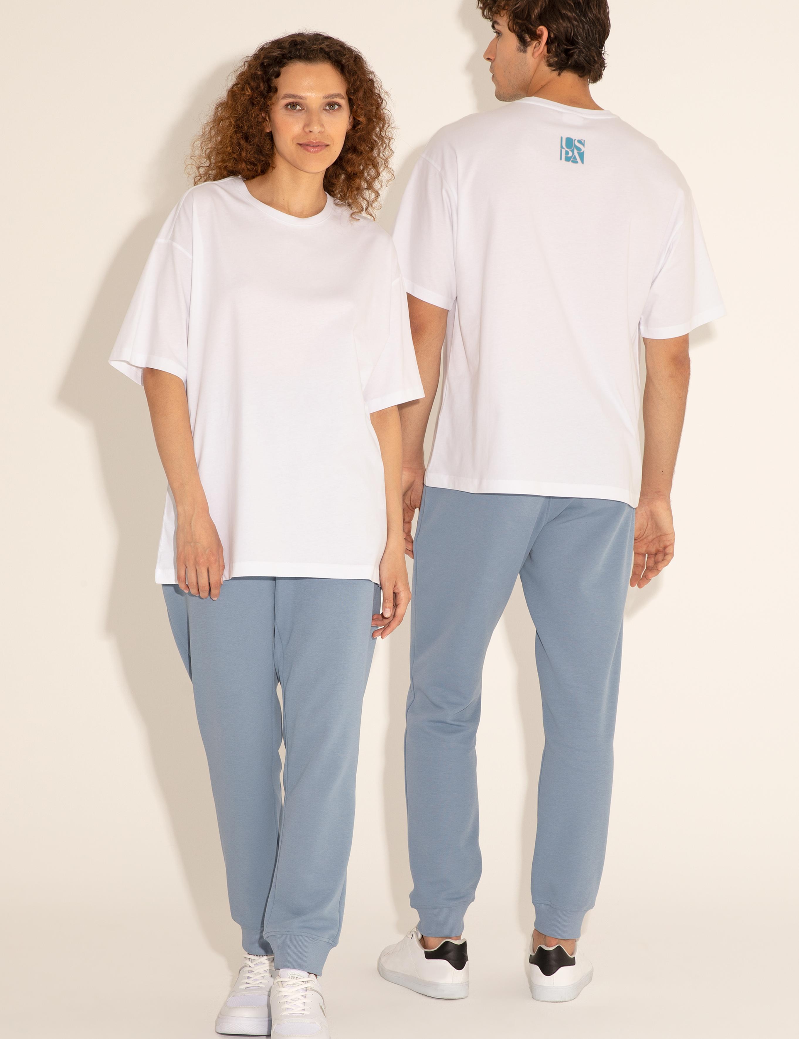 تی شرت یقه گرد آستین کوتاه ریلکس یقه گرد مردانه یو اس پولو | U.S. Polo Assn. - تصویر 2