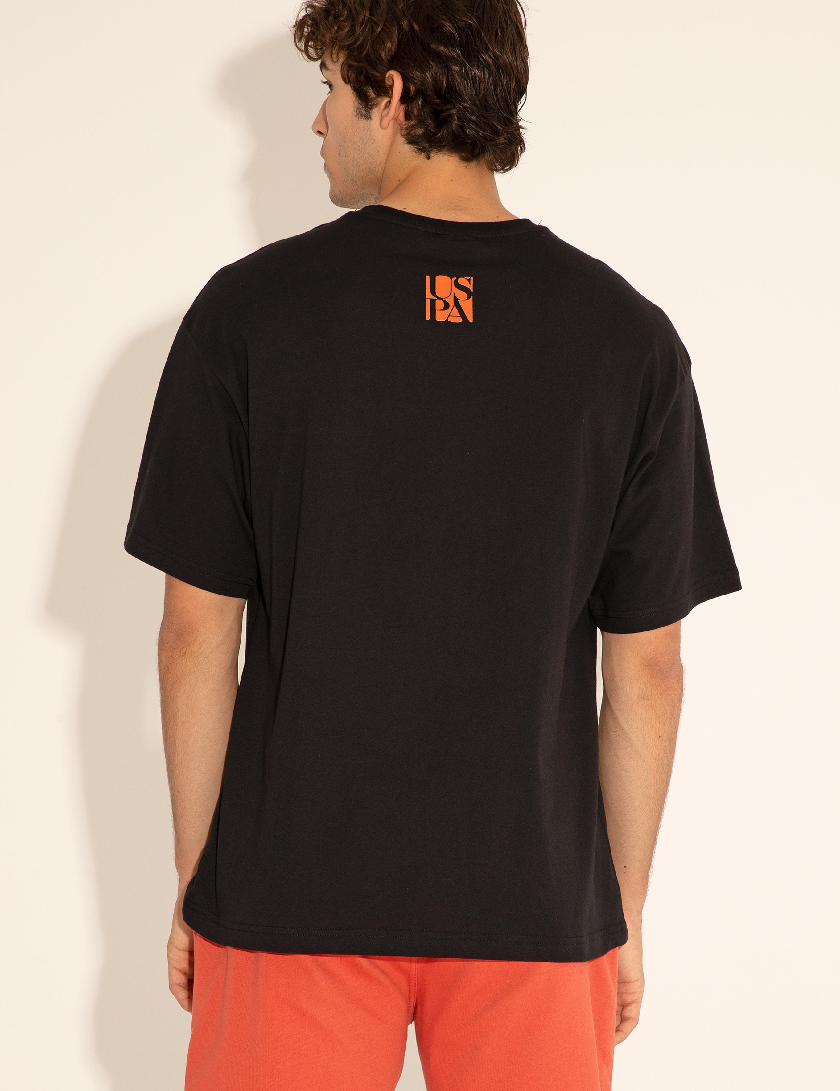 تی شرت یقه گرد آستین کوتاه ریلکس یقه گرد مردانه یو اس پولو | U.S. Polo Assn. - تصویر 6
