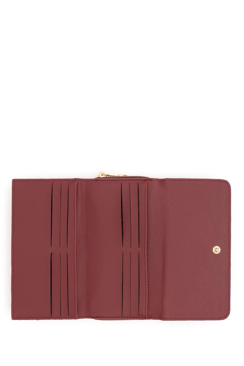 Kadın Bordo Cüzdan - 50276953001