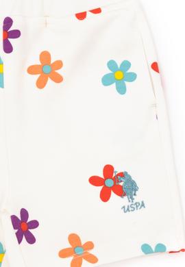 Kız Bebek Beyaz Örme Şort - 50289006011