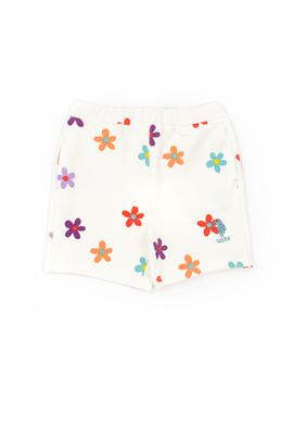 Kız Bebek Beyaz Örme Şort - 50289006011