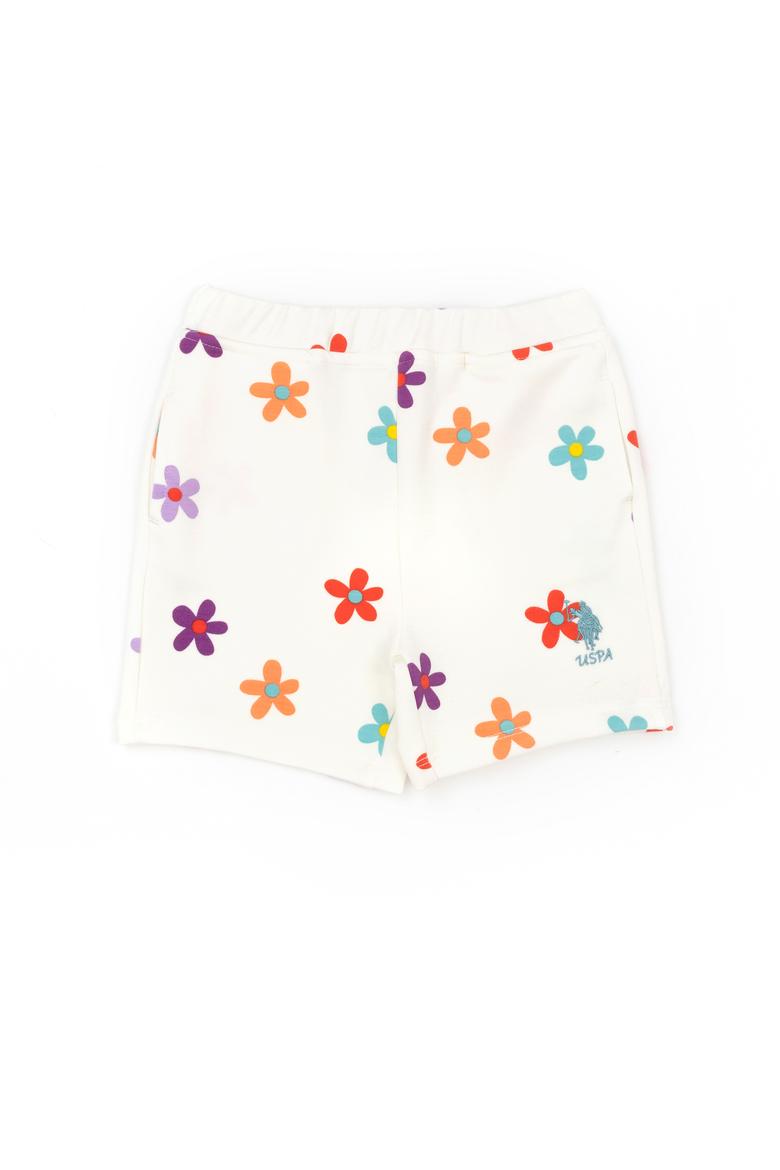 Kız Bebek Beyaz Örme Şort - 50289006011