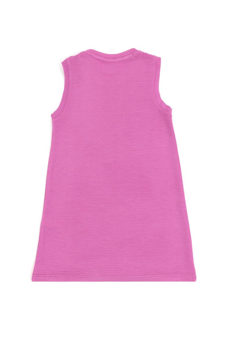 Kız Bebek Menekşe Kolsuz Örme Elbise - 50289013023