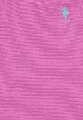 Kız Bebek Menekşe Kolsuz Örme Elbise - 50289013023