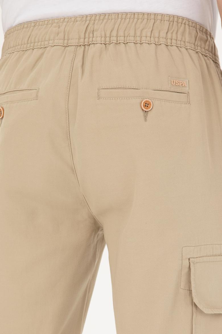 Erkek Açık Haki Kanvas Pantolon - 50283968248