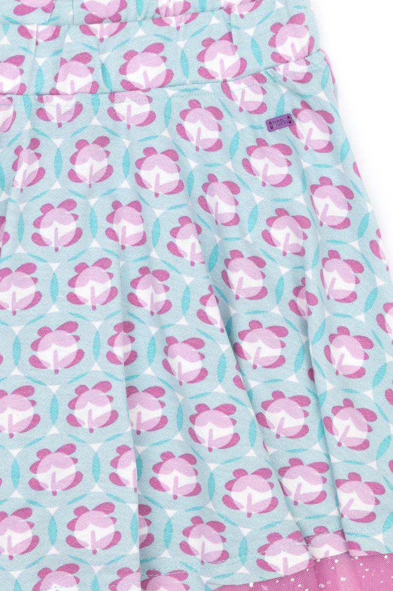 Kız Çocuk Mint Örme Etek