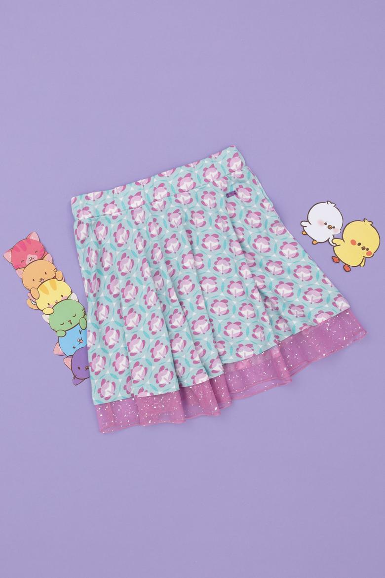 Kız Çocuk Mint Örme Etek - 50284912020