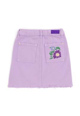 Kız Çocuk Lila Dokuma Etek - 50282946011