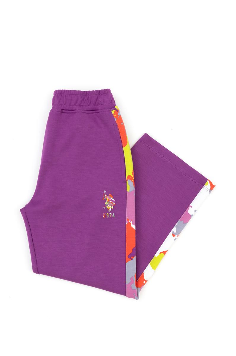 Kız Çocuk Mor Eşofman Altı