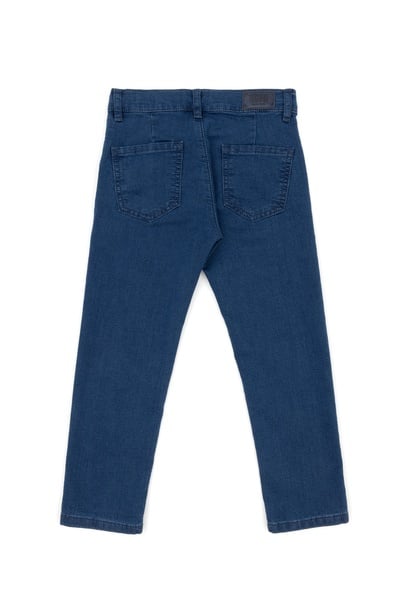 Erkek Çocuk Koyu Mavi Jean Pantolon