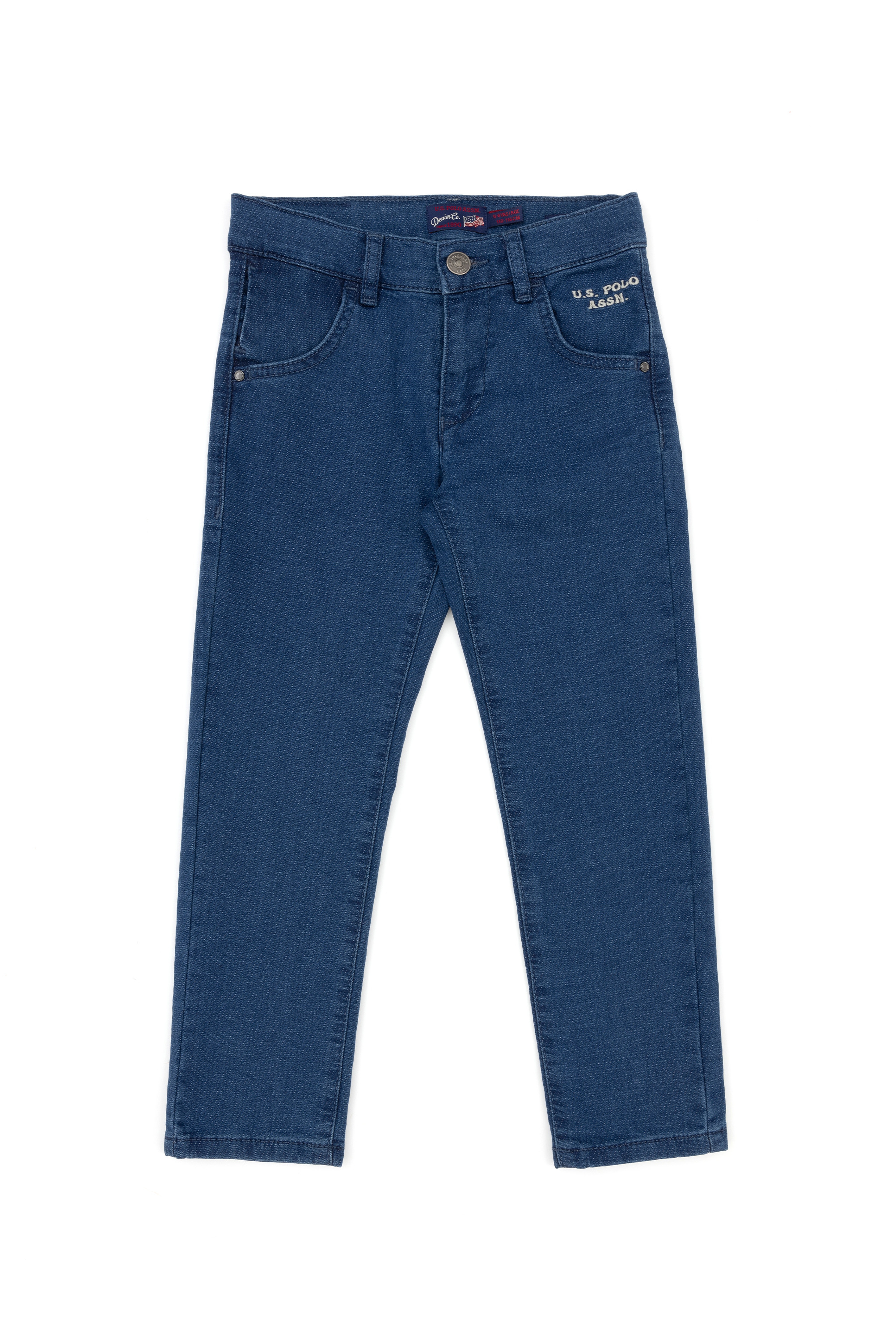 Erkek Çocuk Koyu Mavi Jean Pantolon - Image 2