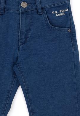 Erkek Çocuk Koyu Mavi Jean Pantolon - 50283942001