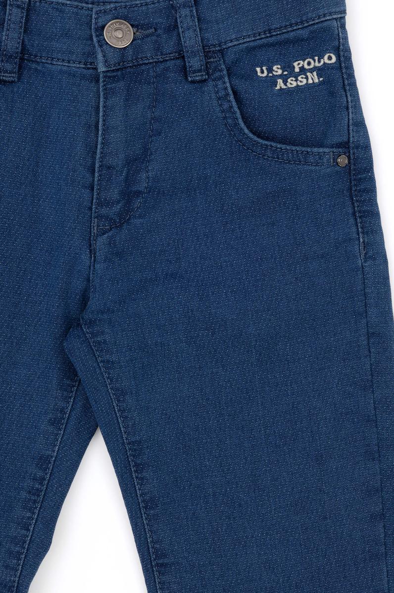 Erkek Çocuk Koyu Mavi Jean Pantolon