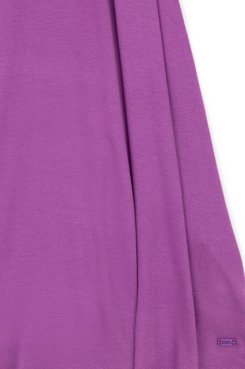 Kız Çocuk Mor Kolsuz Örme Elbise