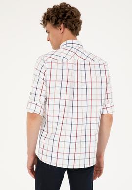 Erkek Beyaz Uzun Kollu Gömlek - 50288855006