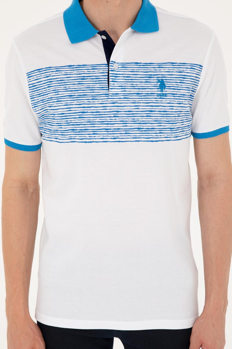 Erkek Regular Fit Polo Yaka Saks Tişört - 50287103017