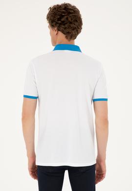 Erkek Regular Fit Polo Yaka Saks Tişört - 50287103017