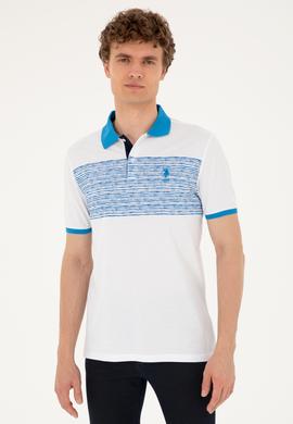 Erkek Regular Fit Polo Yaka Saks Tişört - 50287103017