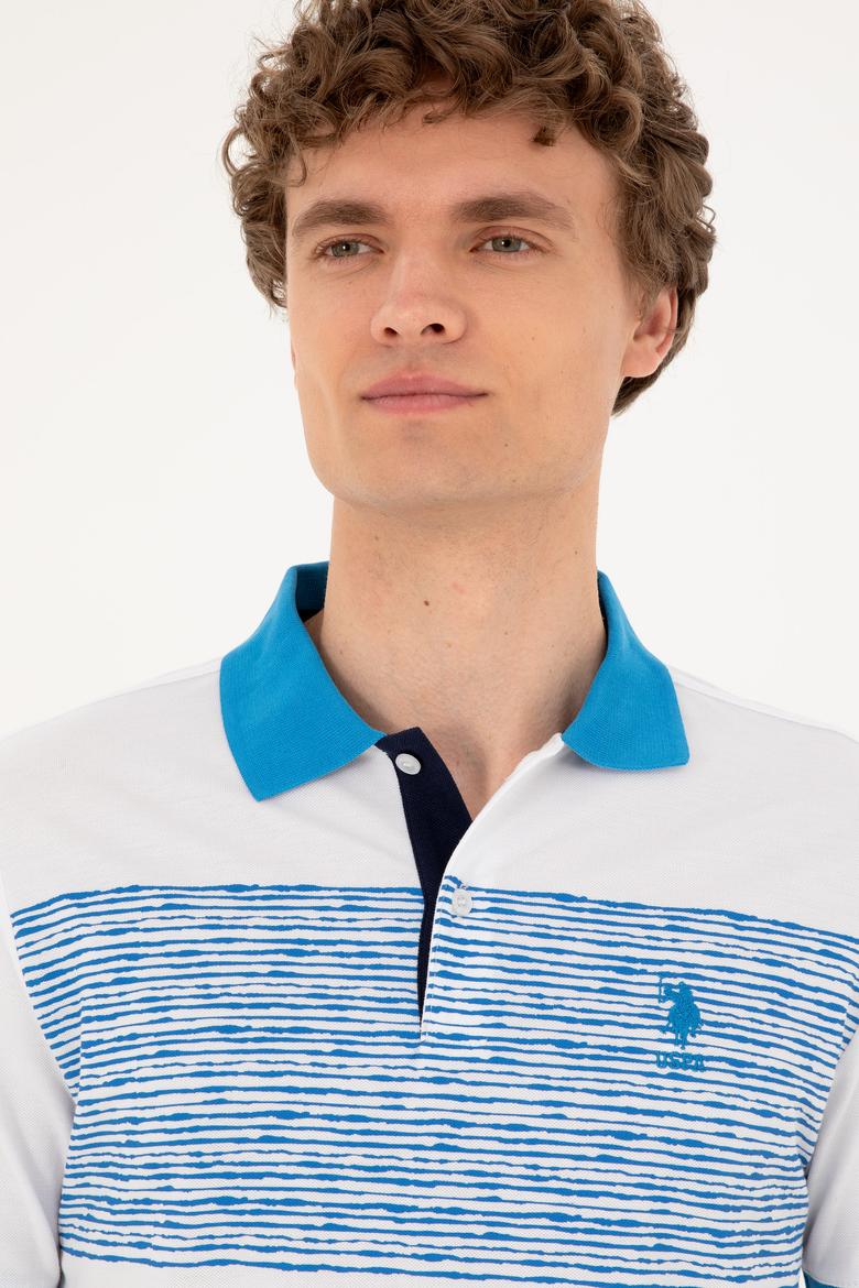 Erkek Regular Fit Polo Yaka Saks Tişört - 50287103017