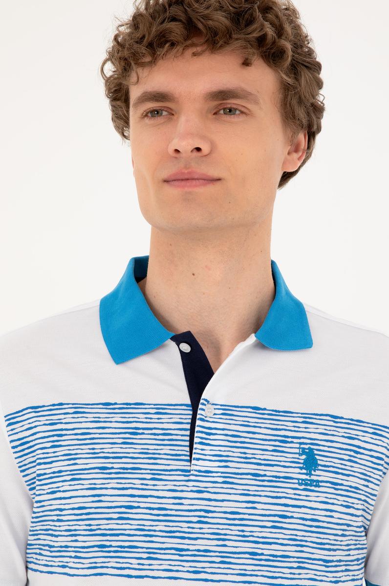 Erkek Regular Fit Polo Yaka Saks Tişört