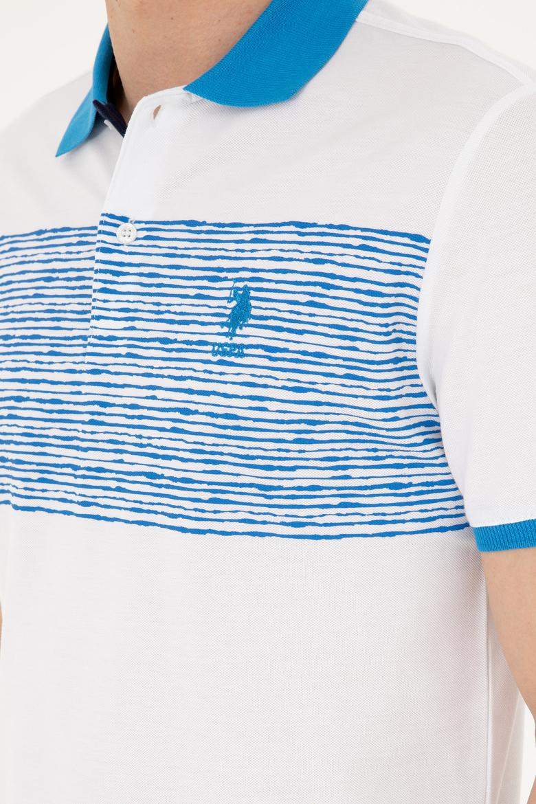 Erkek Regular Fit Polo Yaka Saks Tişört - 50287103017