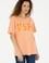 Kadın Somon Basic Tişört