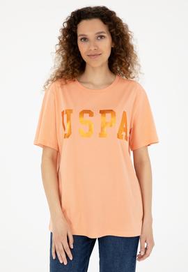 Kadın Somon Basic Tişört - 50280020081