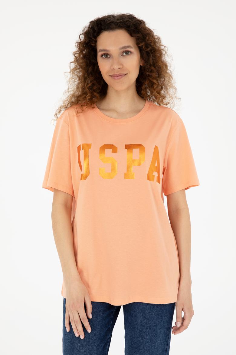 Kadın Somon Basic Tişört - 50280020081