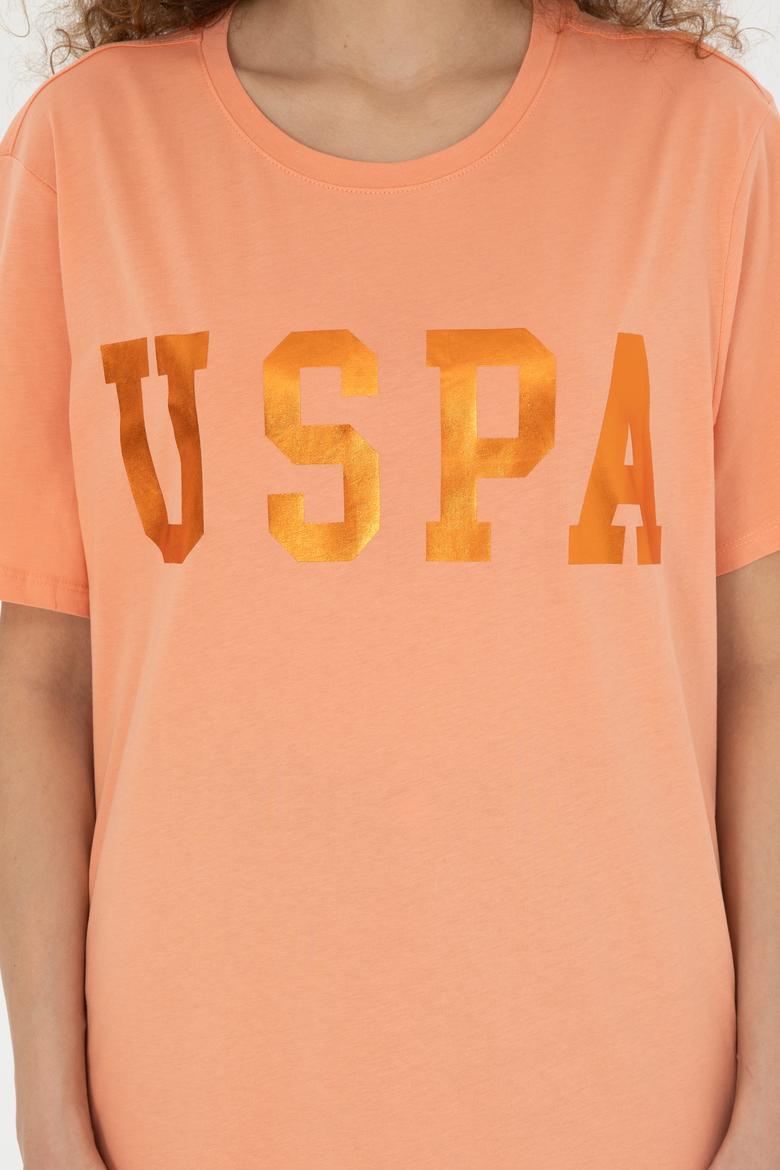 Kadın Somon Basic Tişört - 50280020081