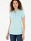 Kadın Su Yeşili Basic Polo Yaka Tişört