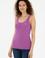 Kadın Mor Basic Tişört
