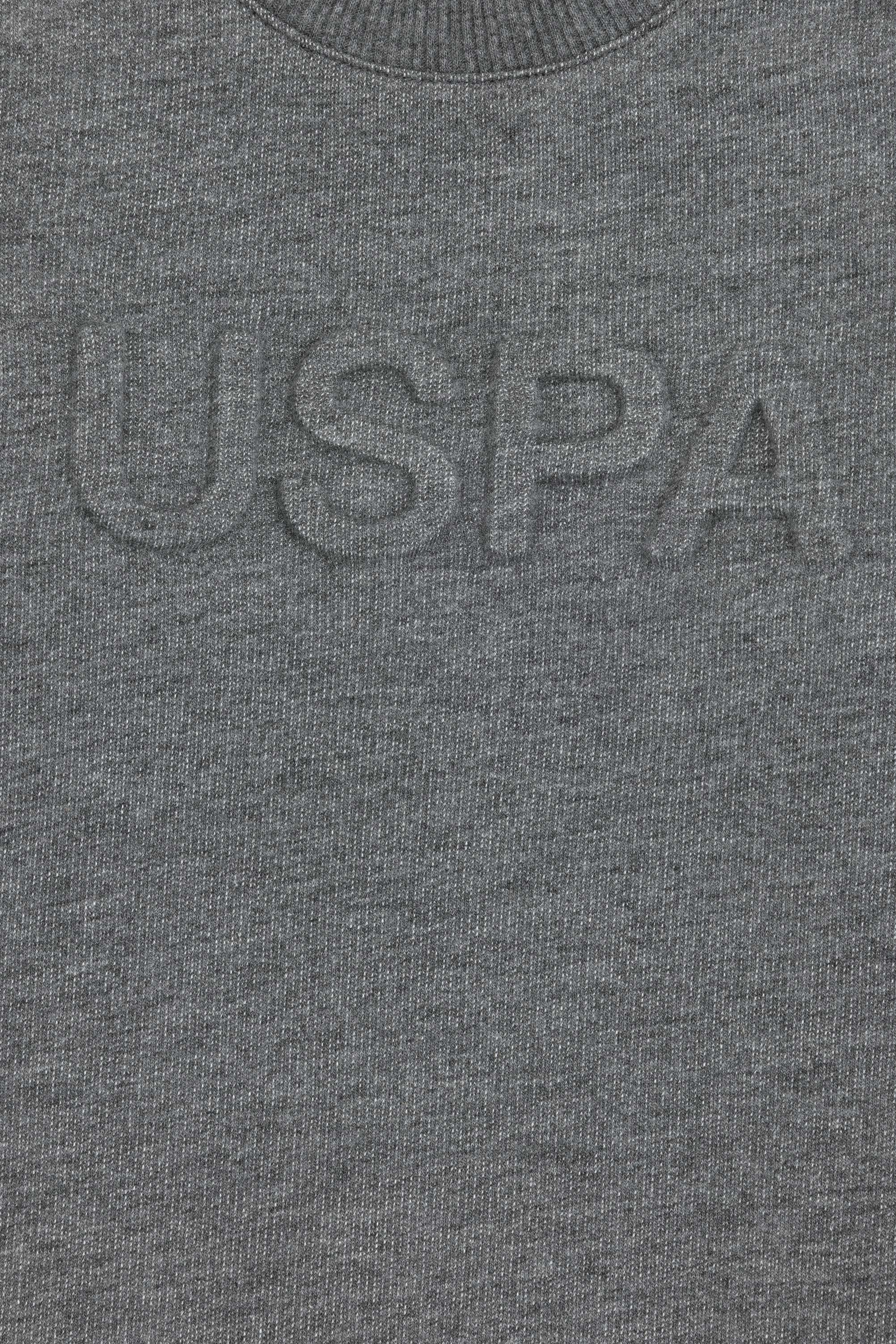 Erkek Bebek Antrasit Melanj Basic Sweatshirt - Image 3