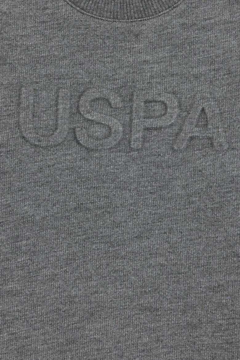 Erkek Bebek Antrasit Melanj Basic Sweatshirt - 50261332080