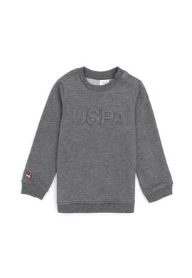 Erkek Bebek Antrasit Melanj Basic Sweatshirt - 50261332080