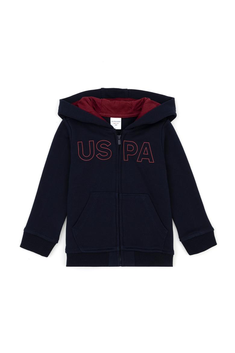 Erkek Bebek Lacivert Basic Sweatshirt