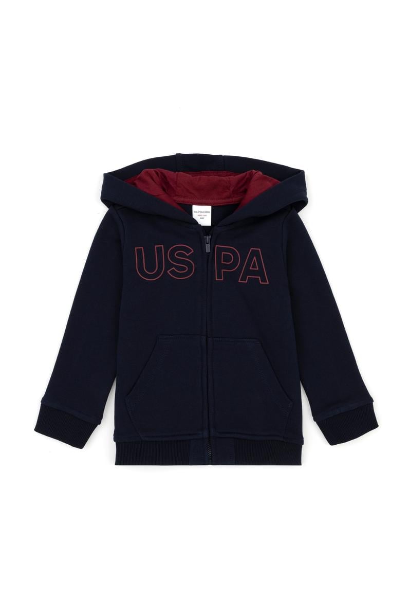 Erkek Bebek Lacivert Basic Sweatshirt