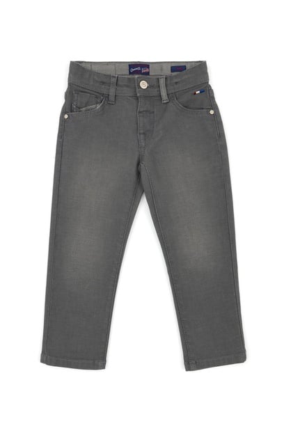 Erkek Çocuk Gri Jean Pantolon