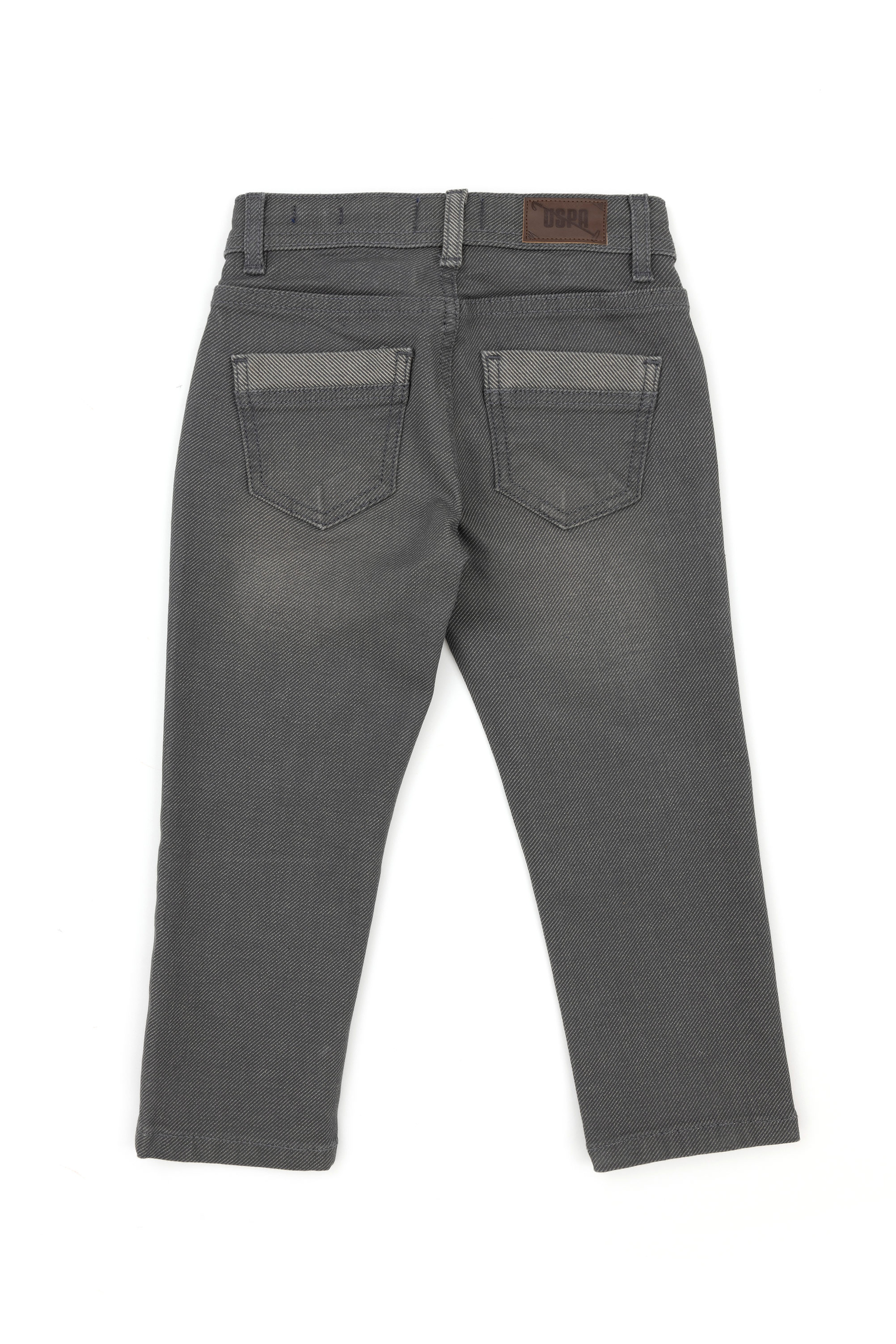 Erkek Çocuk Gri Jean Pantolon - Image 3