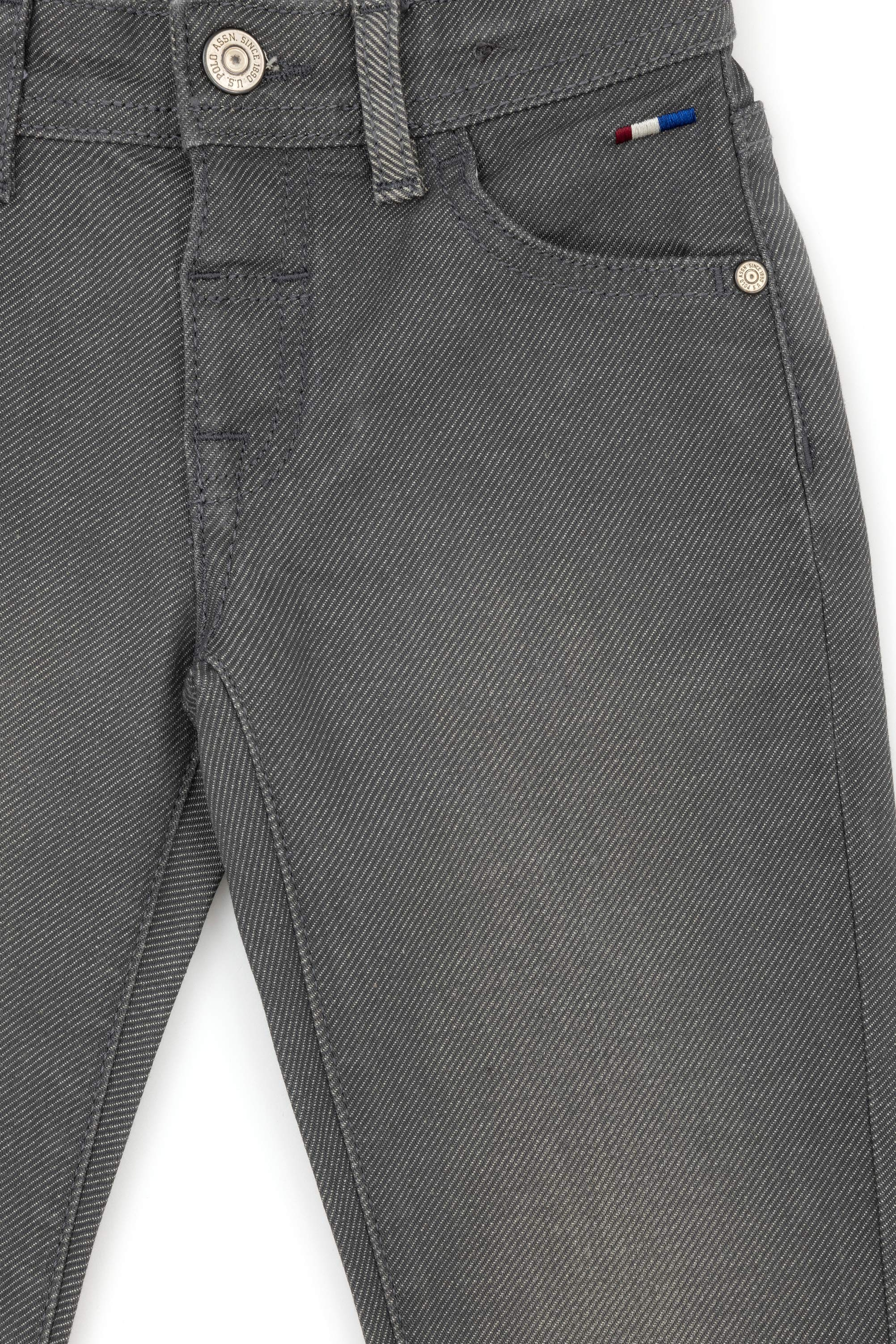 Erkek Çocuk Gri Jean Pantolon - Image 4