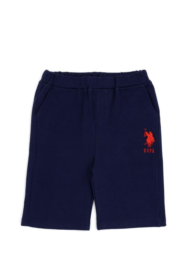 Erkek Bebek Lacivert Örme Şort